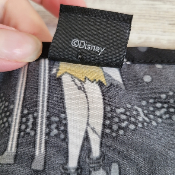 Nightmare Before Christmas Womens Scrub Top No Size Tag SEE DESCRIPTION - Picture 16 of 16